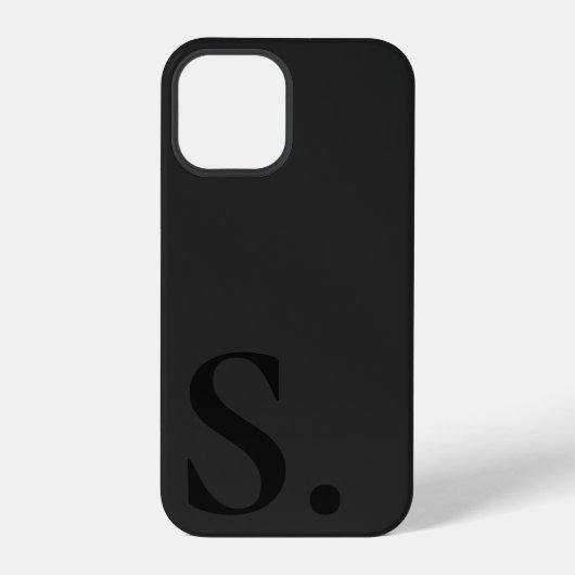 Custom with Initial Name iPhoneケース (裏面)
