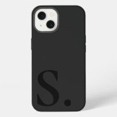 Custom with Initial Name iPhoneケース (裏面)