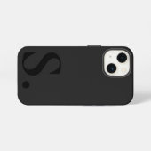 Custom with Initial Name iPhoneケース (裏面横)