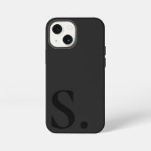 Custom with Initial Name iPhoneケース (裏面)