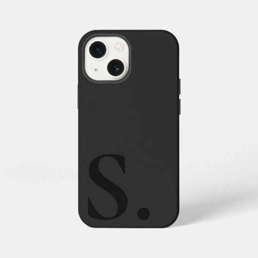 Custom with Initial Name iPhoneケース (裏面)