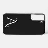 Custom with Initial Name Samsung Galaxyケース (裏面横)