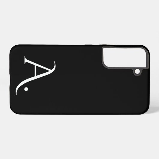 Custom with Initial Name Samsung Galaxyケース (裏面横)