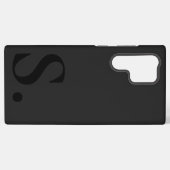 Custom with Initial Name Samsung Galaxyケース (裏面横)