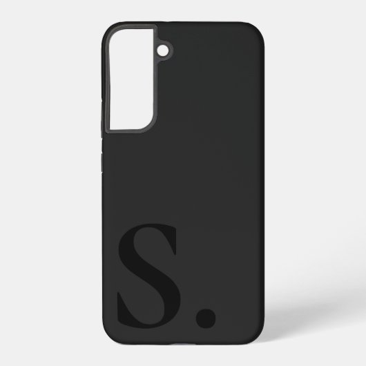 Custom with Initial Name Samsung Galaxyケース (裏面)