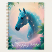 Custom Year of the Horse 2026 プランナー手帳 (正面)