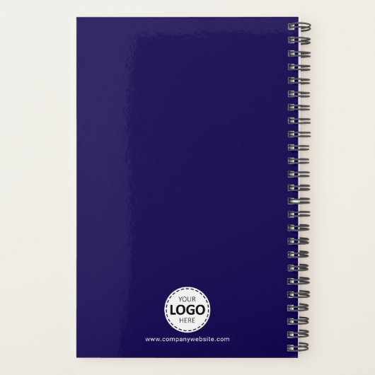 Custom Year, Text, Logo, Web URL, Appointment プランナー手帳 (裏面)