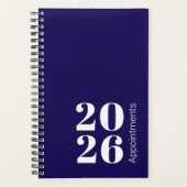 Custom Year, Text, Logo, Web URL, Appointment プランナー手帳 (正面)