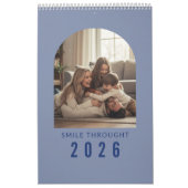 Custom Yearly Wall Calendar with Your Pictures カレンダー (カバー)