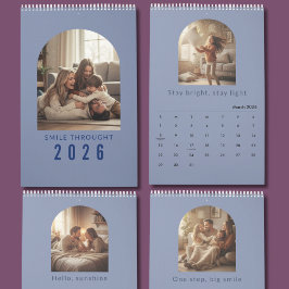 Custom Yearly Wall Calendar with Your Pictures カレンダー