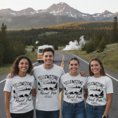 Custom Yellowstone Road Trip 2025 Family Shirt Tシャツ