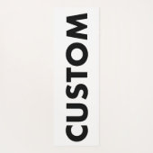 Custom Yoga Mat 2 Sided Print LANDSCAPE Orientated ヨガマット (裏面)