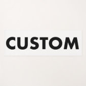 Custom Yoga Mat 2 Sided Print LANDSCAPE Orientated ヨガマット (正面(横))