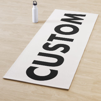 Custom Yoga Mat 2 Sided Print LANDSCAPE Orientated ヨガマット