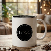 Custom Your Business Logo Branded  ツートーンマグカップ