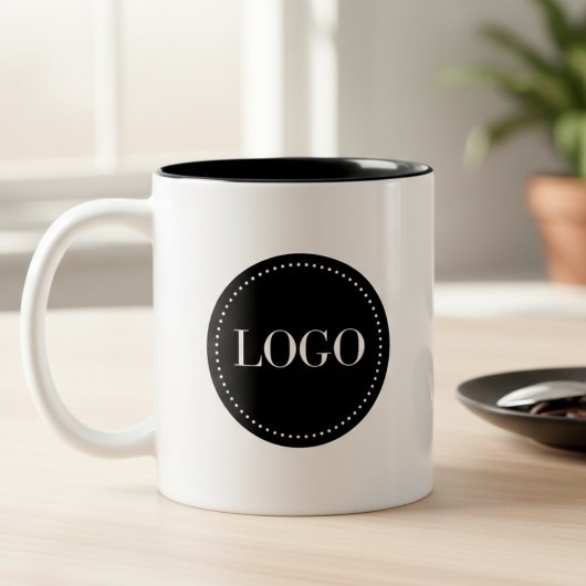Custom Your Business Logo Branded  ツートーンマグカップ