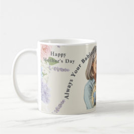 Custom  your family photo Mother's day コーヒーマグカップ