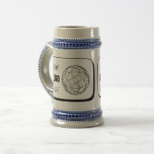 Custom Your Logo Here Beer Glasses, Mugs & Steins ビールジョッキ (正面左)