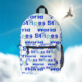 Custom Your Logo Pattern  プリントバックパック