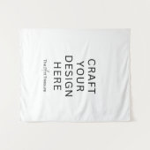 Custom Your Own" Tapestry - Upload Your Inage タペストリー (正面(横))