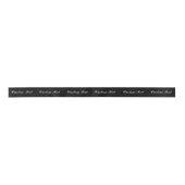 Custom Your Own Text Ribbon – Any Background Color サテンリボン (正面)