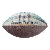 Custom Your Photo Football Personalized Text アメリカンフットボール (回転90)