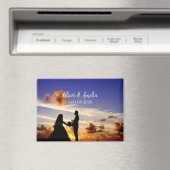 custom your photo personalized name wedding magnet マグネット (インサイチュ (食洗機))