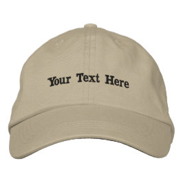 Custom Your Text Here Vintage Baseball Cap Dad Hat 刺繍入りキャップ