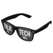 Custom your text, image & background color レトロサングラス (アングル)