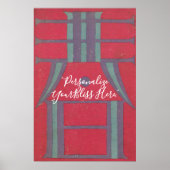 CUSTOM Yumeji Haru (Spring) Book Cover Art | Retro ポスター (正面)