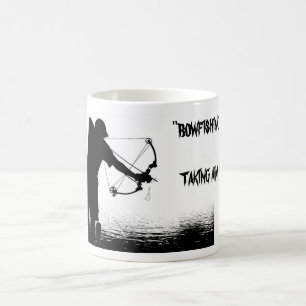 Custome Bowfishingのマグ コーヒーマグカップ