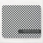 Custome Minimal Modern Dot Mouse Pad マウスパッド (正面)