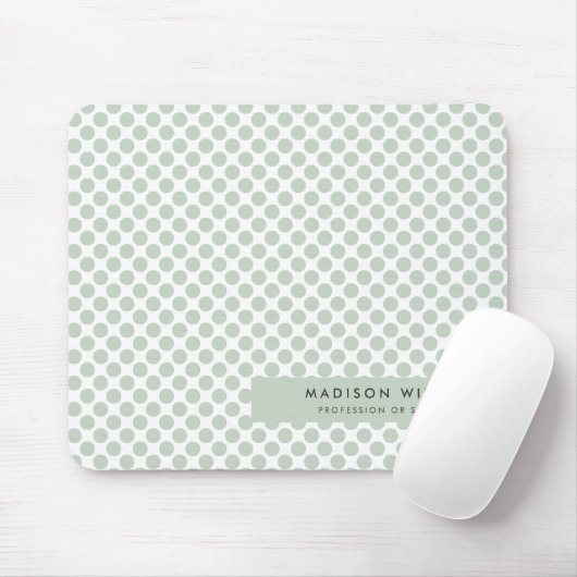 Custome Minimal Modern Dot Mouse Pad マウスパッド (マウス)