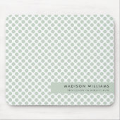 Custome Minimal Modern Dot Mouse Pad マウスパッド (正面)