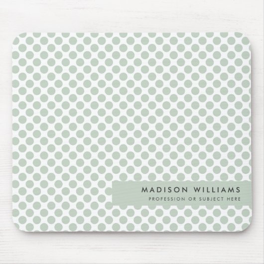 Custome Minimal Modern Dot Mouse Pad マウスパッド (正面)
