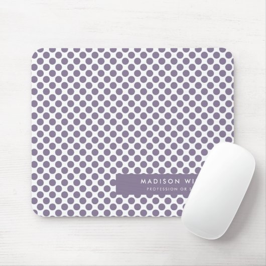 Custome Minimal Modern Dot  Mouse Pad マウスパッド (マウス)