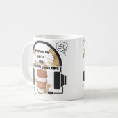 Customer service mug コーヒーマグカップ (正面左)