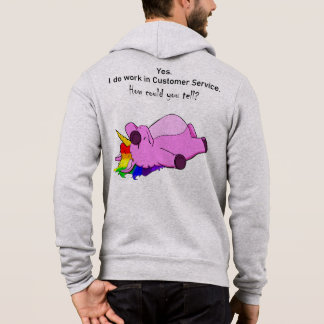 Customer Service Unicorn パーカ