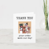 Customer Thank You, Appreciation Card カード (正面)