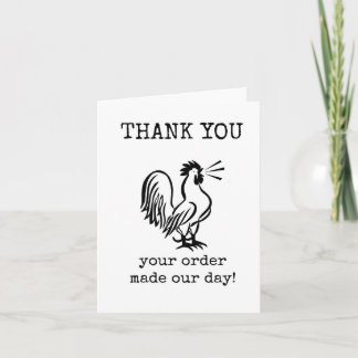 Customer Thank You, Appreciation, Cute カード