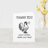 Customer Thank You, Appreciation, Cute カード (黄色い花)