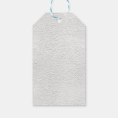 Customisable Christmas Party Festive Floral Wreath ギフトタグ (裏面)