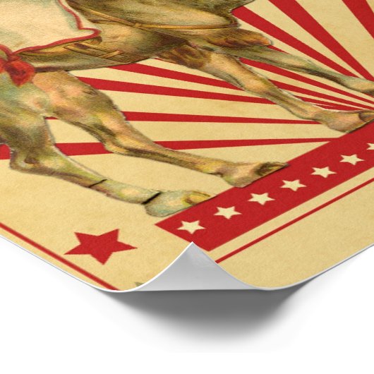 Customisable Circus Poster ポスター (角)
