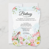 Customisable Female Birthday Invitation – Editable (正面)