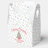 Customisable Festive Xmas Tree Christmas Party  フェイバーボックス (オープン)