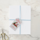 Customisable Happy Santa Claus Christmas Party ギフトタグ (より糸付き)