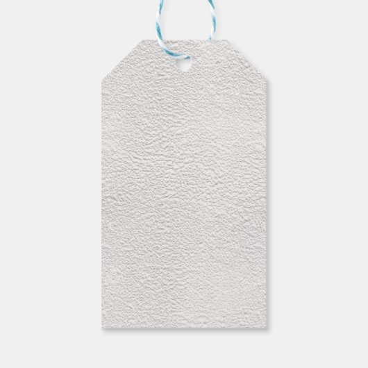 Customisable Jolly Santa Claus Christmas Party ギフトタグ (裏面)