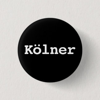 Customisable Kölner Typography 缶バッジ