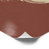 Customisable Railway Depot Sign Glossy Poster ポスター (コーナー)