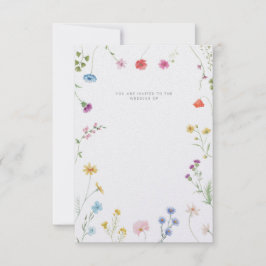 Customisable wedding invitation 招待状